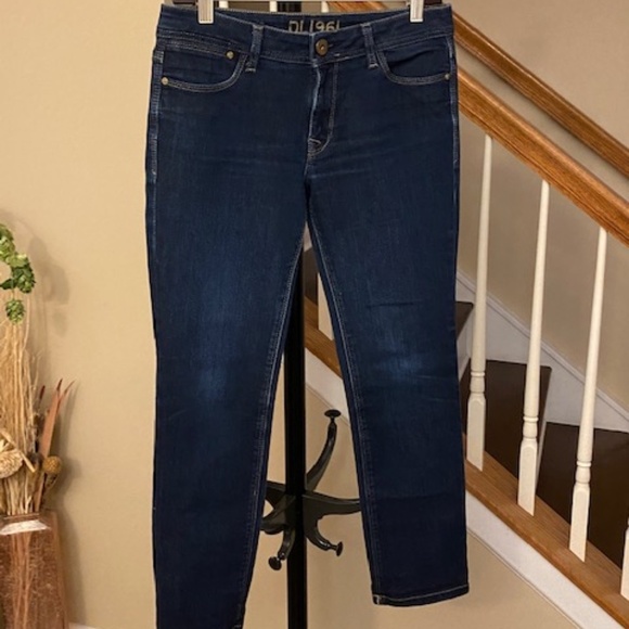 DL1961 Women's Coco Curvy Straight Jeans Twilight Wash Size 28 - Picture 3 of 13
